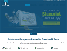 Tablet Screenshot of facilityone.com